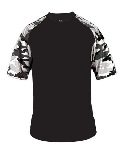 Badger Men's Camo Sport T-Shirt