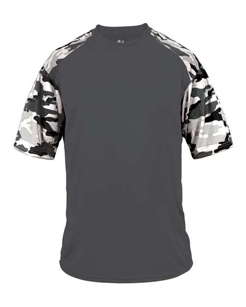 Badger Men's Camo Sport T-Shirt