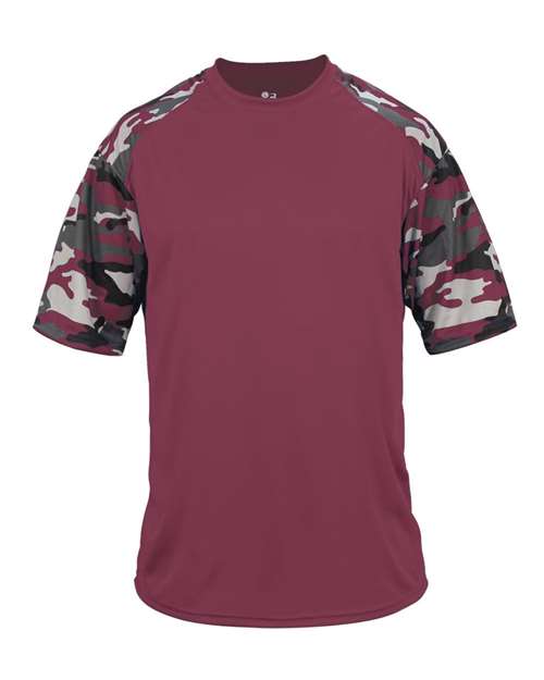 Badger Men's Camo Sport T-Shirt