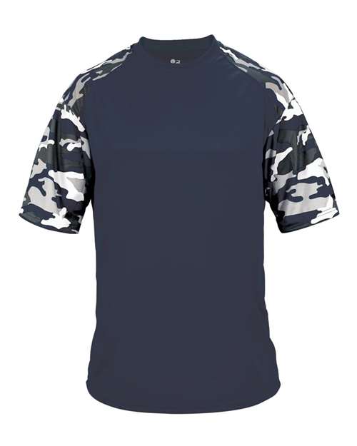 Badger Men's Camo Sport T-Shirt