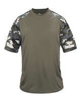Badger Men's Camo Sport T-Shirt