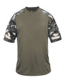 Badger Men's Camo Sport T-Shirt