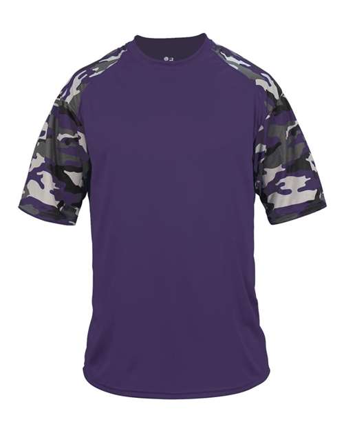 Badger Men's Camo Sport T-Shirt
