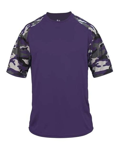 Badger Men's Camo Sport T-Shirt