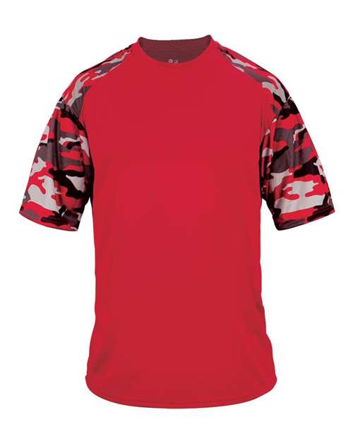 Badger Men's Camo Sport T-Shirt
