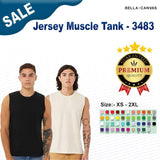 BELLA + CANVAS® Jersey Muscle Tank - 3483
