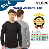 Tultex® Poly-Rich Crew Neck Long Sleeve T-Shirt