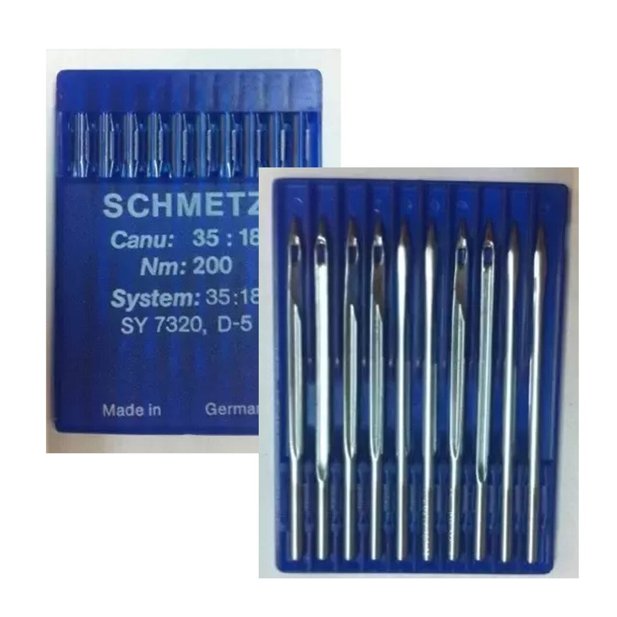 10 Pieces Schmetz Bag Closing Machine Needles D5 25/200