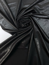 Viscose Knit Moiré Silver Black Stretch