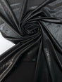 Viscose Knit Moiré Silver Black Stretch