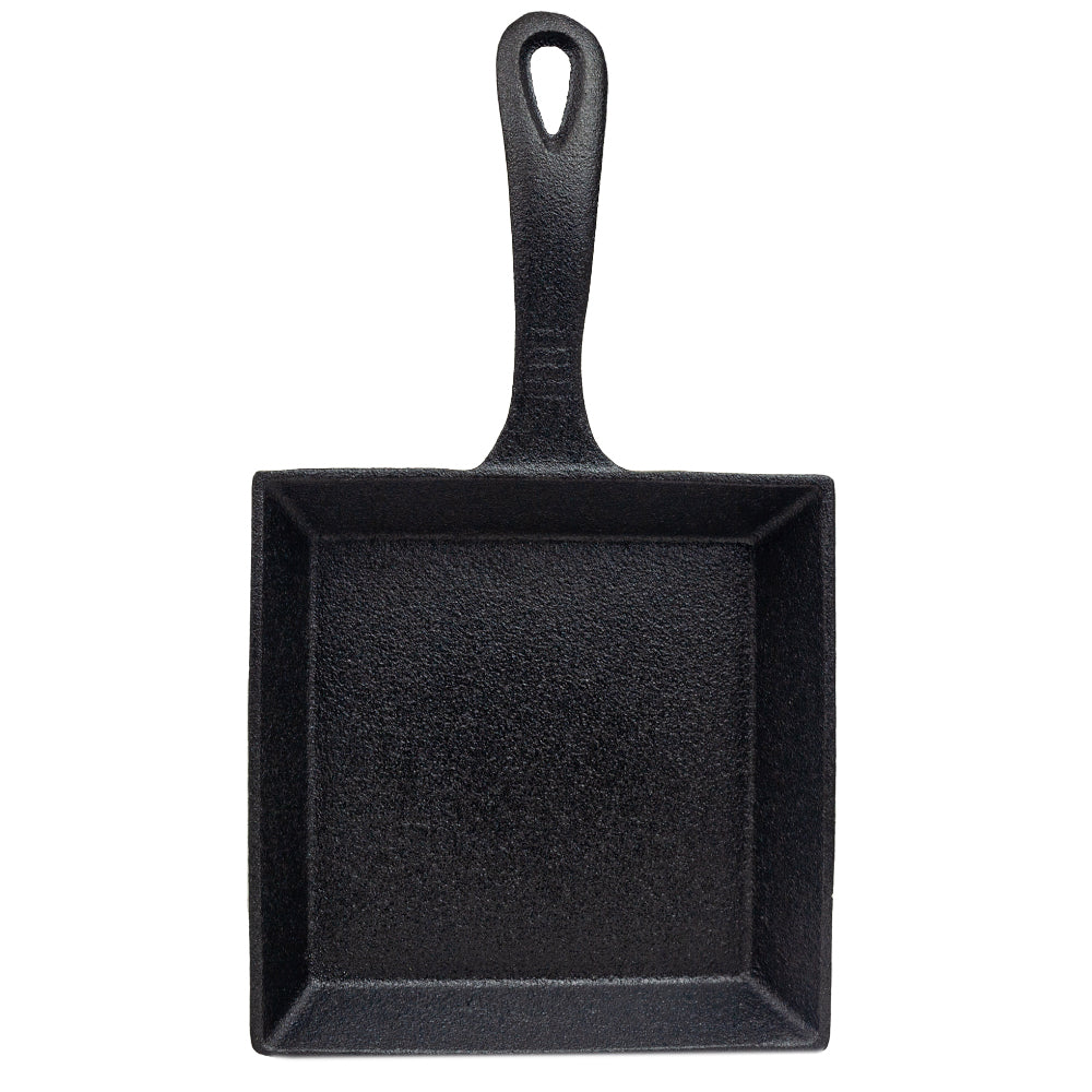 Tomlinson Square Cast Iron Skillet with Handle, 5-3/4"