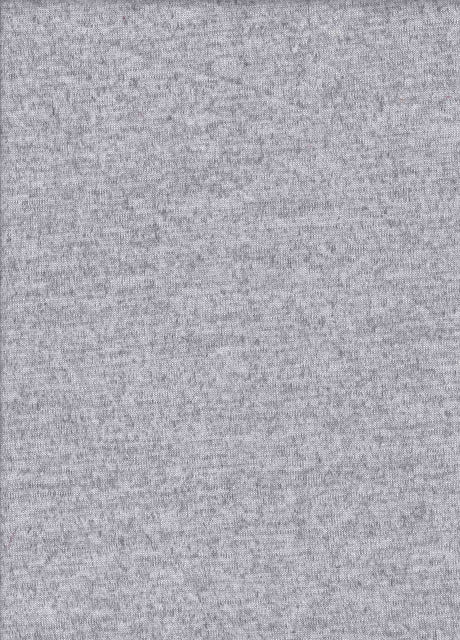 Heather Grey Stretch Knit Fabric