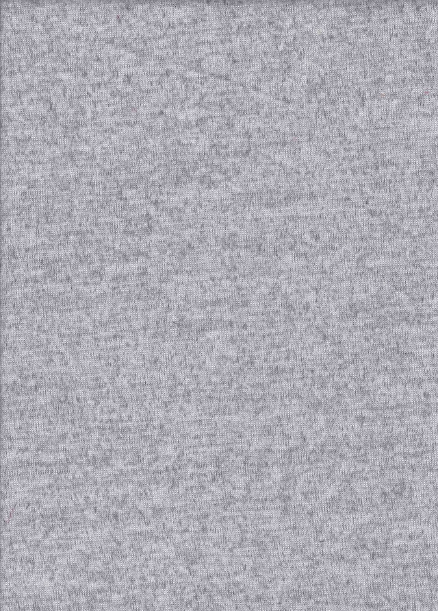 Heather Grey Stretch Knit Fabric