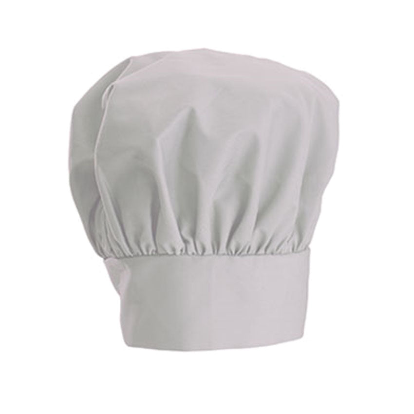 Winware by Winco CH-13 Chef Hat 13", Cotton/Poly Blend - White