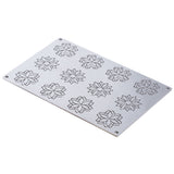 Pavoni MANDALA Decorative Silicone Mold, 12 Cavities