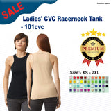 American Apparel® Ladies CVC Racerneck Tank