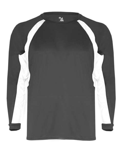 Badger Men's B-Core Hook Long Sleeve Performance T-Shirt