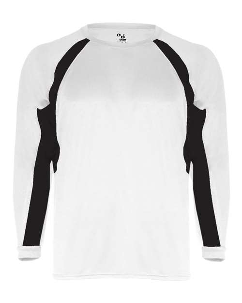 Badger Men's B-Core Hook Long Sleeve Performance T-Shirt