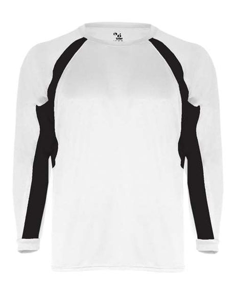 Badger Men's B-Core Hook Long Sleeve Performance T-Shirt