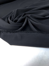 Black Polyester Plain Fabric