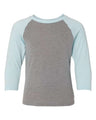 Next Level Youth CVC Three-Quarter Sleeve Raglan T-Shirt