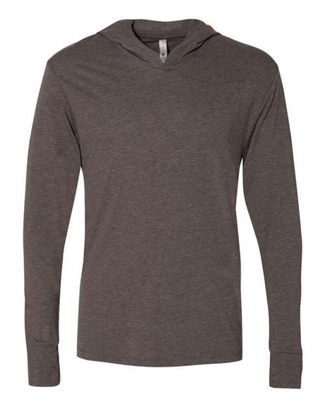Next Level Unisex Triblend Hooded Long Sleeve Pullover T-Shirt