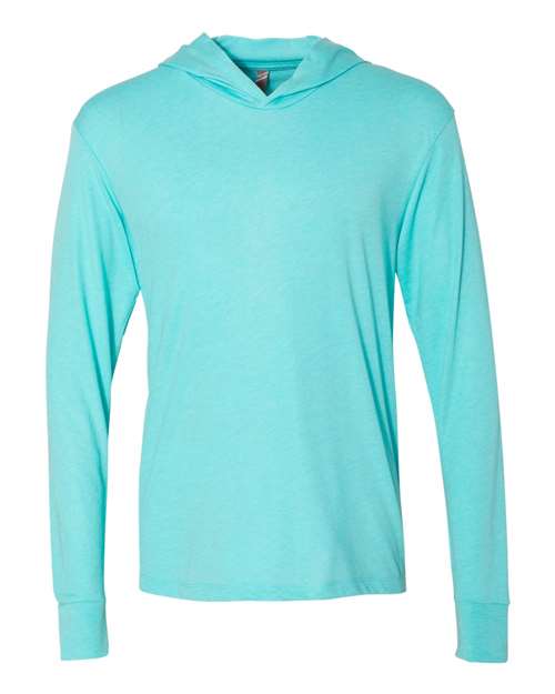 Next Level Unisex Triblend Hooded Long Sleeve Pullover T-Shirt