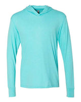 Next Level Unisex Triblend Hooded Long Sleeve Pullover T-Shirt