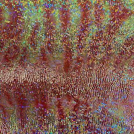 Polyester Spandex Disco Cobra Fabric 60" Foil Animal Print
