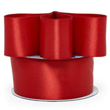 Haute Couture Satin Ribbon 2 '' X 25 yd Red Color 1 / ROLL