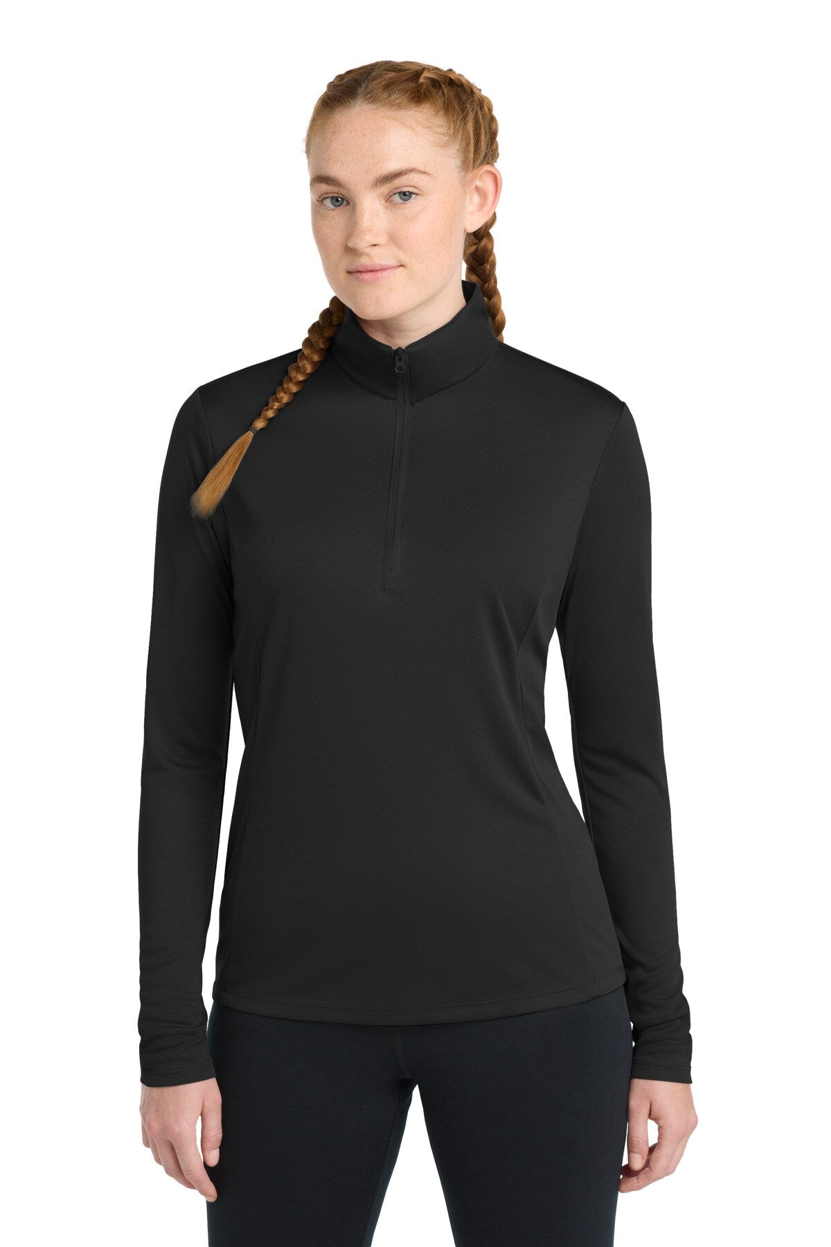 Sport-Tek® PosiCharge Competitor Pullover Quarter Zip Pullover Women