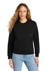 District® Womens V.I.T. Fleece Crewneck Long Sleeve Soft Comfortable T-Shirt