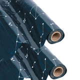 Starry Night Constellation Plastic Tablecloth Roll 40" x 100 ft