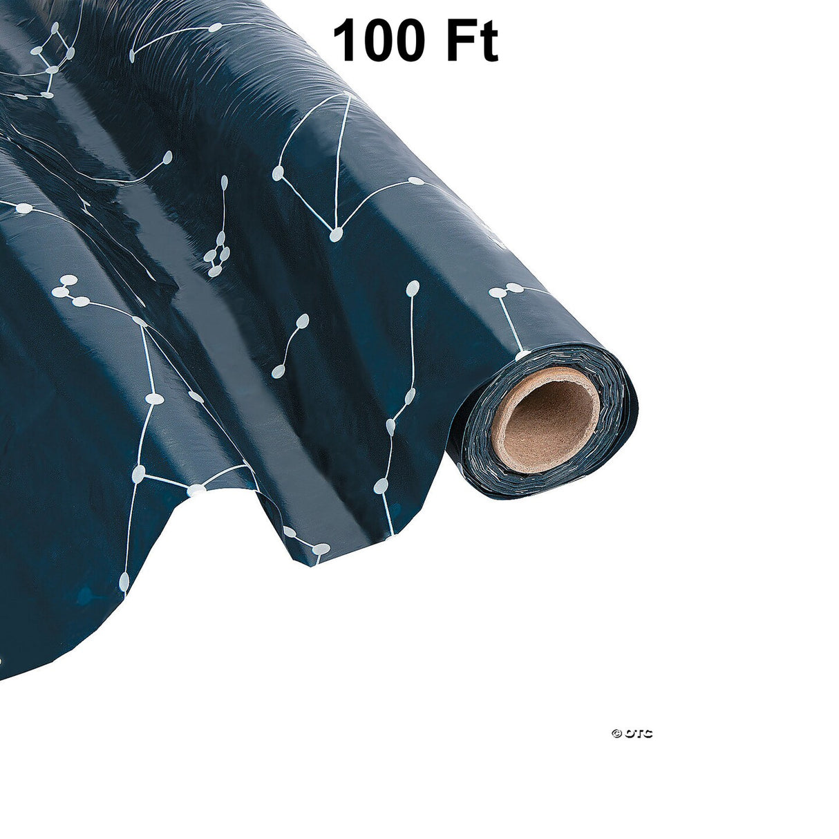Starry Night Constellation Plastic Tablecloth Roll 40" x 100 ft