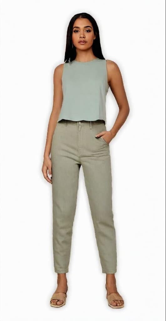 BELLA + CANVAS® Women's Racerback Crop Tank - 6682