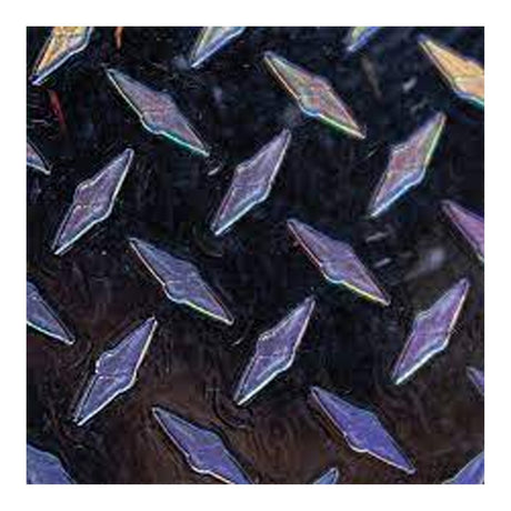 Creative Vinyl - Small Holographic Diamond Plate 24"