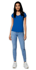 Gildan Women's Softstyle Classic V-Neck Casual Tee
