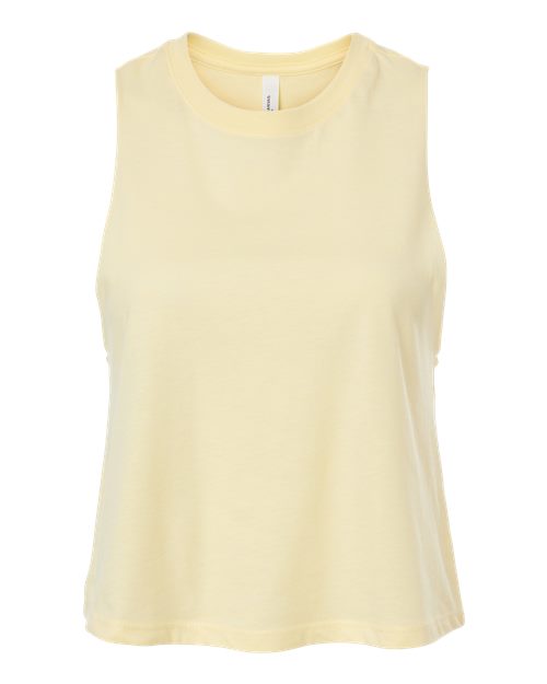 BELLA + CANVAS® Women's Racerback Crewneck Crop Tank - 6682