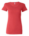 BELLA+CANVAS® Women's Triblend Crewneck Short Sleeve Tee
