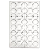 Polycarbonate Chocolate Mold Geodesic Dome 30mm Diam x 20mm High 40 Cavities