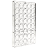 Polycarbonate Chocolate Mold Geodesic Dome 30mm Diam x 20mm High 40 Cavities