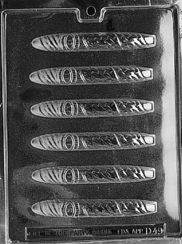 Cigar With Band Chocolate Mold