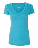 Next Level Women's Triblend Deep V-Neck T-Shirt