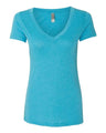 Next Level Women's Triblend Deep V-Neck T-Shirt