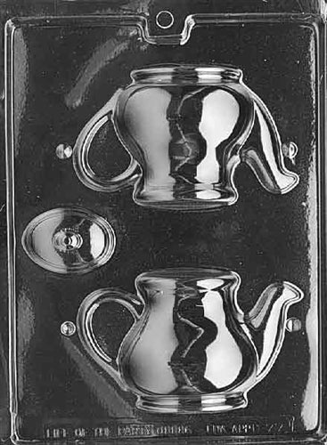 3D Tea Pot Chocolate Mold - LPD077