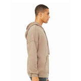 Bella + Canvas® Unisex Raw Seam Hooded Sweatshirt