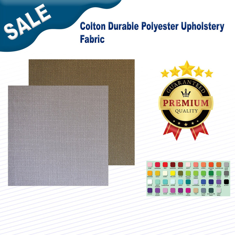 1 Yard Colton Durable Polyester Upholstery Fabric