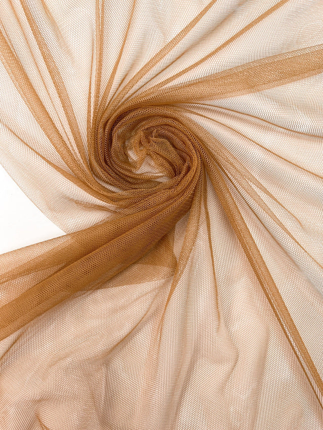 Polyamide Mesh Fabric Brown