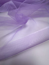 Purple Polyamide Mesh Fabric