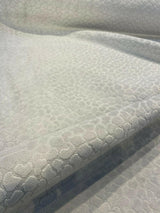 Regal Gray Dove Reese Pebble Textured Soft Velvet Upholstery Fabric - Gray Pebble Texture, 54" Width (1 Yard)